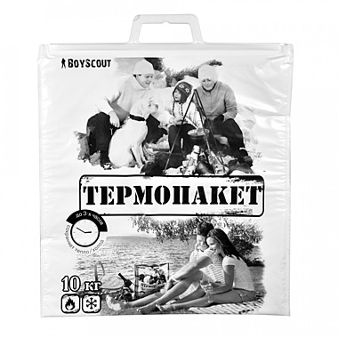 Пакет термо 42*45см пласт. ручка до 10кг. BOUSCOUT 1/10