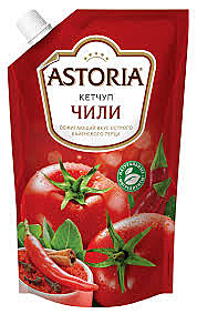 Кетчуп АСТОРИЯ чили 200гр 1/28