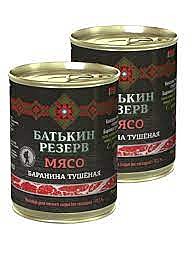 Баранина-Конина туш. в/с 338 гр ж/б Батькин резерв