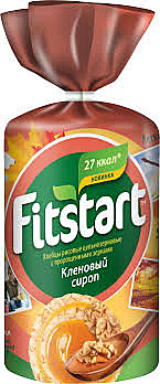Хлебцы FITSTART 100гр. Кленовый сироп 1/12  
