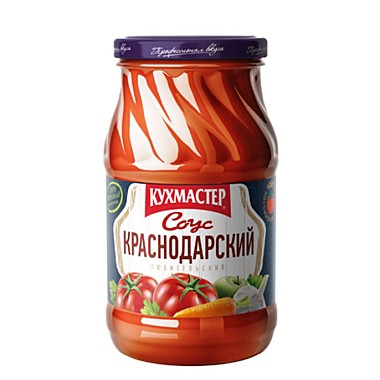 Соус КУХМАСТЕР 480гр. Краснодарский с/б 1/8