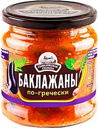 Закуска Семилукская Баклажаны по гречески 460гр 1/8