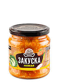 Закуска Семилукская Овощная новая 460гр 1/6