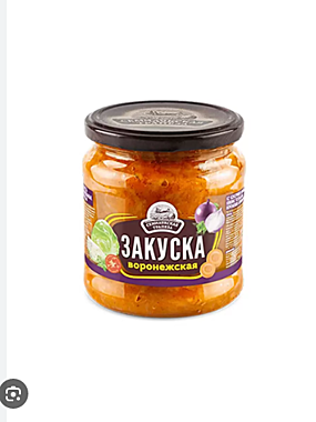 Закуска Семилукская Воронежская 460гр 1/6