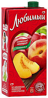 Сок ЛЮБИМЫЙ САД 1,93л персик/яблоко/нектарин 1/6