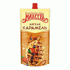 Топпинг  МАХЕЕВ 300 гр Карамель со сгущ.молоком д/пак 1/16 