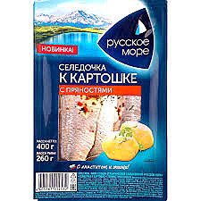 РМ Селедь РМ 400гр К картошечке С пряностями 1/6