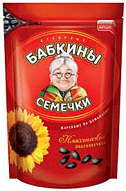 Семечки БАБКИНЫ 300г 1/12     