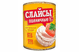 Слайсы Пшеничные 90гр 1/16  