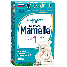 Молочная смесь MAMELLE 1 300г с 0 до 6мес. 1/12