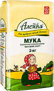 Мука АЛЕЙКА 3кг 1/3