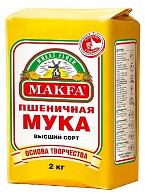 Мука МАКФА 2кг 1/6       