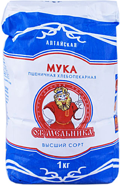 Мука МЕЛЬНИК в/с 1кг 1/10  