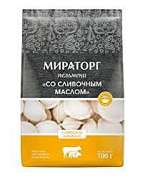 Пельмени со слив.маслом 700гр 1/10 (Мираторг)