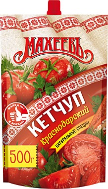 Кетчуп МАХЕЕВ  500г Краснодарский  д/п 1/10 
