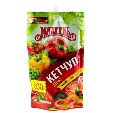 Кетчуп МАХЕЕВ  500г Лечо  д/п 1/10