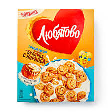 Завтрак ЛЮБЯТОВО со вк. Булочка с корицей 190гр 1/10