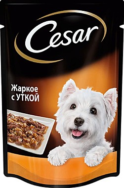 CESAR 85г жаркое с уткой 1/28