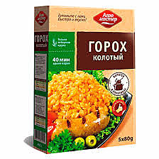 Горох АГРОМАСТЕР 5*80гр (400гр)  1/6 Россия  