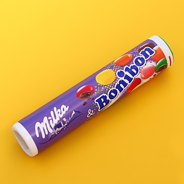 Драже МИЛКА Бонибон с молоч. шоколадом с хруст. корочке 24,3гр 1/24