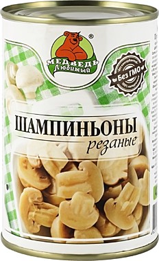 Грибы Медведь Любимый Шамп.рез. 425гр 1/24    