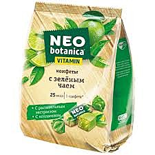 Конфеты 200гр Neo botanica Витамин с зел. чаем  1/10