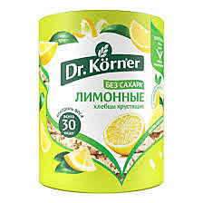 Хлебцы DR.KORNER ЛИМОННЫЕ (158011) 100гр. 1/20  