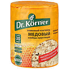Хлебцы DR.KORNER МЕДОВЫЕ (158009) 100 гр. 1/20  