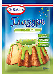 ПАСХА Глазурь Dr.Bakers Зеленая 100 г 1/1