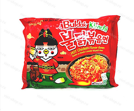 Лапша Samyang Хот чикен рамен Острая со вкусом кимчи 70гр 1/30