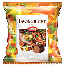 Конфеты фас. Белкин лес помадные глаз. 250гр. 1/18 Азов