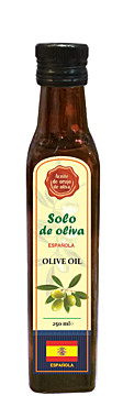 Масло оливковое SOLO DE OLIVA нераф. с/б 250мл 1/12  
