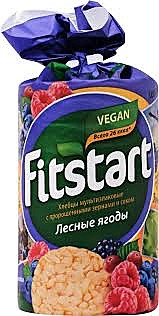 Хлебцы FITSTART 100гр. Лесные ягоды 1/12  