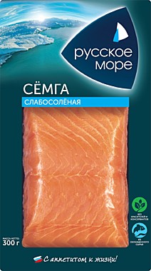 Семга РМ с/с филе-кусок 300г 1/6