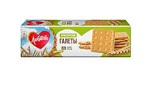 Галеты фас. ЛЮБЯТОВО классические 185 гр.  1/15 