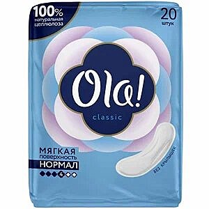 Гиг.пр. OLA! Классик 20шт впитыв. 1/12 450767