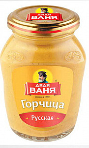 Горчица ДЯДЯ ВАНЯ русская с/б 140г 1/10/18