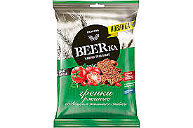 Гренки BEERka ржан. 60г томат спайси 1/34  