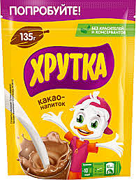 Какао ХРУТКА 135гр м/у 1/12 Россия