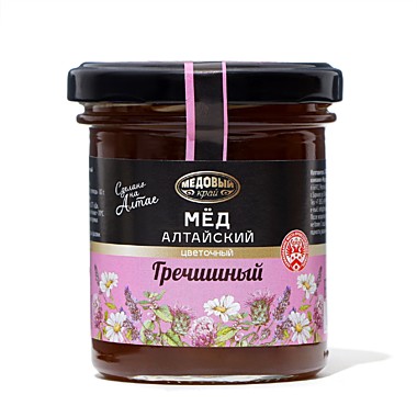 Мед Алтайский ГРЕЧИШНЫЙ 200гр 1/11 ст.