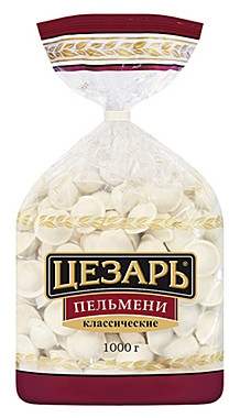 Пельмени ЦАРСКИЕ 1000 гр. (КИ)1/6