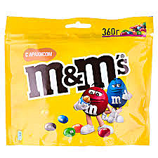 М&Ms С арахисом 360г 1/14