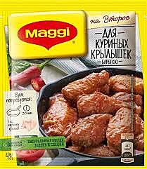 МАГГИ на второе Смесь Кур.Крылышки барбекю 24г 1/15*