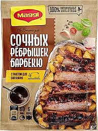 МАГГИ на второе Смесь Сочн.Ребрышки Барбекю 30г 1/12* 