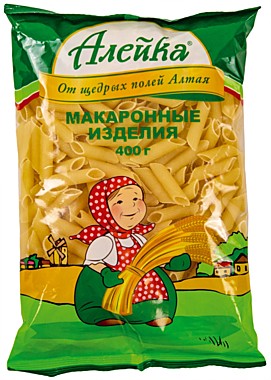 Мак.изд. АЛЕЙКА 400гр перья рифленые 1/20