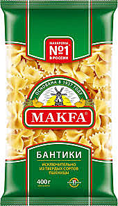 Мак.изд. МАКФА 400гр Бантики королевские  1/20   