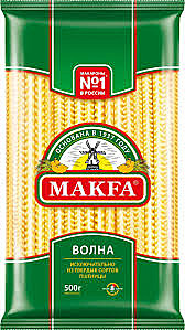 Мак.изд. МАКФА 500гр Лапша Волна  1/12