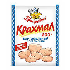 Приправыч Крахмал картофельный 200гр 1/20
