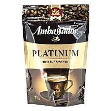 Кофе АМБАССАДОР Платинум 75 г м/у 1/12
