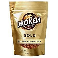 Кофе ЖОКЕЙ Голд 75г м/у  1/12